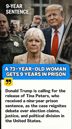 Trump Calls for Release of Tina Peters After 9-Year Sentence Sparks Outrage # #trump #pardon #news