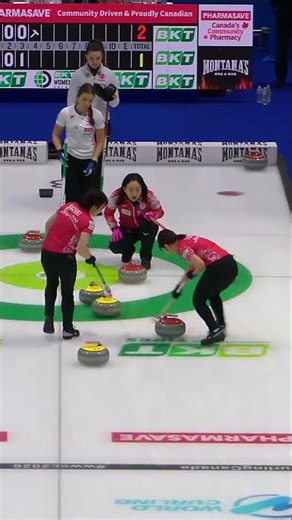WOW! That curl though #curling