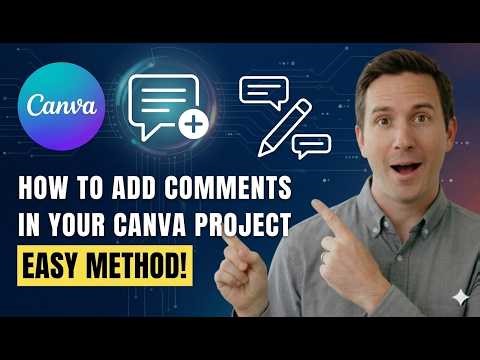 How to Add Comment in Your Canva Project | Easy Guide 2026