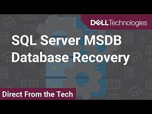 SQL Server MSDB Database Recovery