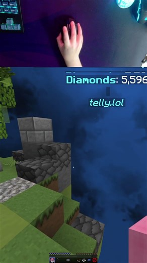 0 cps godbridge! #shorts #minecraft #godbridge