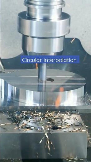 circular interpolation #shorts