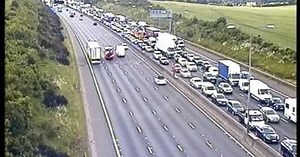 Live M25 traffic updates after caravan crash shuts Dartford Crossing tunnel