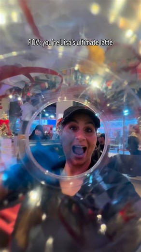 Lisa’s one good barista! Try our gingerbread latte hot or iced! ☕️✨ | Carlo's Bakery