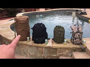 20L to 60L Tactical Military Backpacks / Under $30 on Amazon / Introduction Review