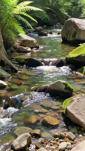 Calm Spring Water Flow🌿💧
