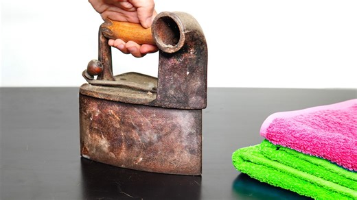 Vintage iron restoration