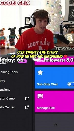 Clix SHARES the story of how he met his girlfriend ❤️