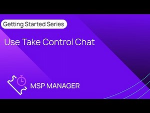 Use Take Control Chat