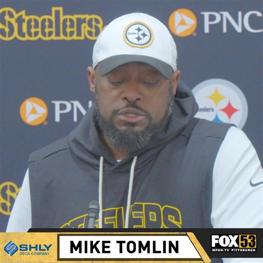 "Can't say enough about Achane and their running game." Mike Tomlin on the Dolphins offense led by RB De'Von Achane. FOX 53's social media is brought to you by Shly Deck Company. | Fox 53 Pittsburgh