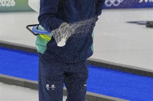 Meet the Winter Olympics curling ice technician who moonwalks on the job