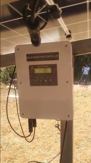 700 Feet 2 inch Delivery PMSM Solar Water Pump Installation Video #salemalivetech