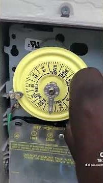 How to change the timer on my pool pump