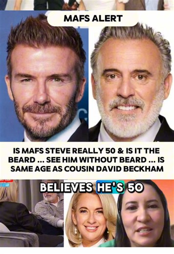 Steve's Shocking Transformation: Beardless Look at 50!
