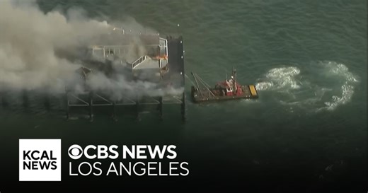 Firefighters save historic Oceanside Pier after flames engulf restaurant