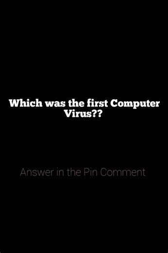 The First Computer Virus #cybersecurity #CyberManiac