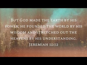 *Jeremiah 10:12 NIV Song* Awana T&T