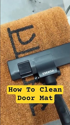Clean Your Doormat WITHOUT Washing! (No Bleach, No Dryer) | #alshihacks #howto #diy #tipsandtricks