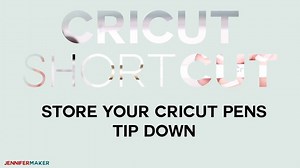 It's Tip Tuesday! Store your Cricut pens tip down! Store your pens with the tip down in your accessory cup, tool holder, or pen storage. Storing pens tip down means the ink is always near the tip and ready to go when you are ready to use them. For more Cricut Tips, hidden Features, shortcuts and ideas, head to the blog here: https://jennifermaker.com/best-cricut-tips-tricks-secrets-hidden-features-shortcuts Did you know that we are giving away not one, but TWO Cricut Joys this month? Are you loo