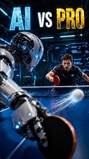 Sony's AI Robot 'Ace' Beats Pro Players! 🤖🏓