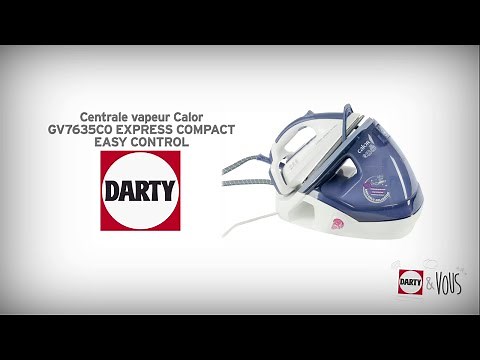 Centrale vapeur Calor GV7635C0 - démonstration Darty