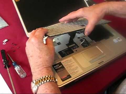 Compaq Presario C500 Series (C571NR) Keyboard Replacement.wmv