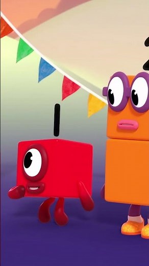 MATHÉMATIQUES COLORÉES - Partie 1 | Apprenez à compter | ​Numberblocks en français #shorts