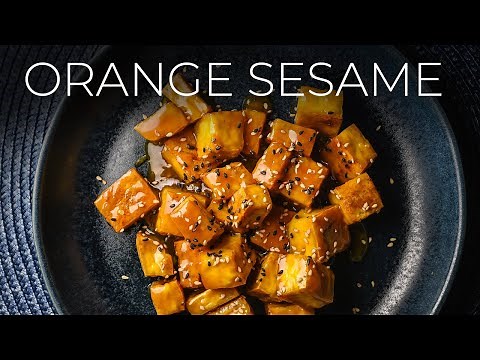 PUTTING THE ZEST back into home cooking with this Orange Sesame Tofu Recipe
