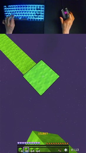 Crazy Godbridge on Hypixel | 100 Blocks #shorts #minecraft #hypixel #bridging #bedwars #godbridge