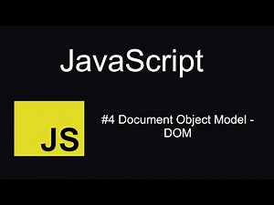 Javascript Tutorial für Anfänger | Deutsch | #4 Object Data Model DOM