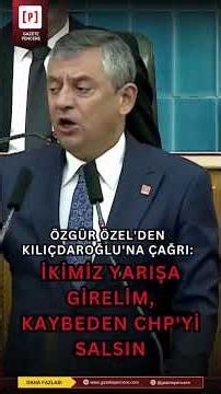 İkimiz yarışa girelim, kaybeden CHP'yi salsın