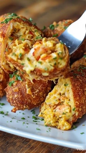 Shrimp & Crab Nacho Bomb Corn Dogs 🧀🔥 #yotubeshorts #recipe #bonnecuisine #easyrecipe #easyrecipe