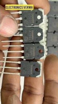 Amplifier Transistor Original✅️ Electronics Verma