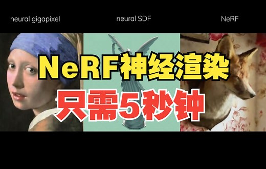 英伟达AI提出新方法，神经渲染NeRF训练缩短到5秒钟！