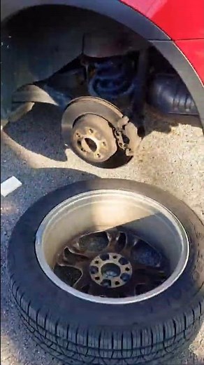 Easy way to remove a stuck car tire that won't come off after removing lug nuts!