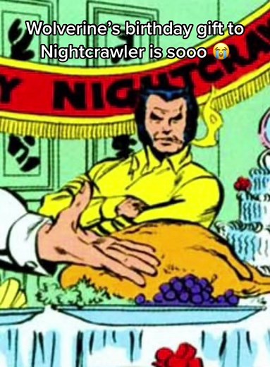 Wolverine's Iconic Birthday Gift to Nightcrawler | Marvel X-Men