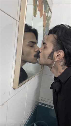 Rayn 🏳️‍🌈 on Instagram: "New year ritual 🤲 (sesbian lex) - - - - - [ Gay , LGBTQ, Indian, Gothic, Emo, Alternative, New Years Kiss, New Year, Self improvement, Personal Growth ] #personalgrowth #selfimprovement #mentalhealthjourney #glowup #glowupjourney #selflove #selfcareroutine #selfcare #newyears #newyearskiss #2026 #newyearsgoals #spirituality #newyearscelebration #motivational #mentalhealth #gay #lgbtq #lgbtqindia #queerindia #queer"