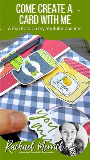 Handmade Sweetness DSP Fun Fold - Merrick Makings - Stampin Up #cardmaking #stampinup