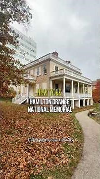 Hamilton Grange - the real house of Alexander Hamilton in Harlem, New York City