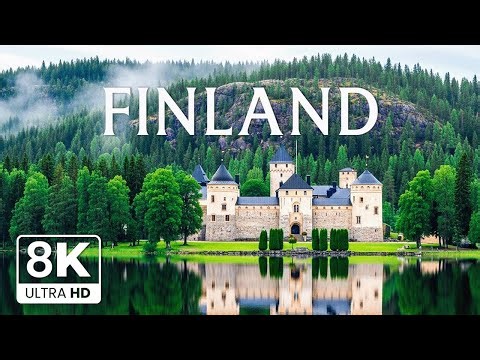 Finland 4K | Explore Lapland's Stunning Beauty - Crystal Clear Lakes & Cozy Nordic Villages