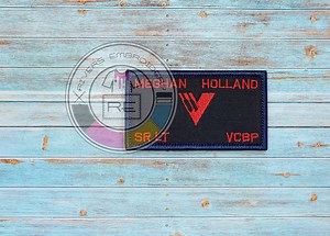 Custom Embroidered Plate Carrier Patch - Navy Flak Patch With Hook Fastener - Etsy Canada