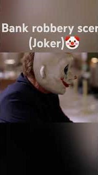 Bank robbery scene Joker 🤡🔥 Batman.The.Dark.knight(2008) #shortvideo #joker #batman