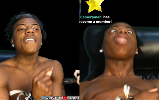 “That s**t hurt” - IShowSpeed immediately regrets after getting tased live on stream