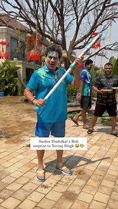 1M views · 3.6K reactions | Happy Holi from the Master Blaster 朗 | Cricket.com | Facebook