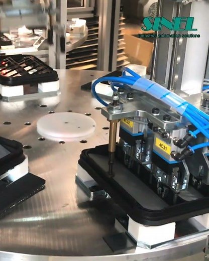 Air Vent Assembly | High-Speed Dual-Turntable Automation Machine