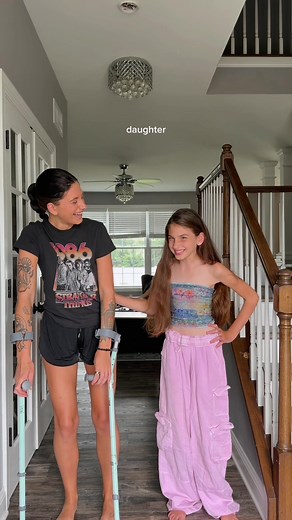 got the dumbest comment so here’s what she was actually saying 💀 #amazingabigailgrace #cerebralpalsy #momdaughter #disability #trend