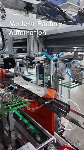 Automated Packaging Line in Action#machine #automobile