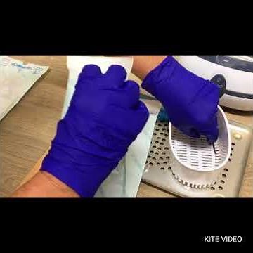 Podiatry instrument sterilisation