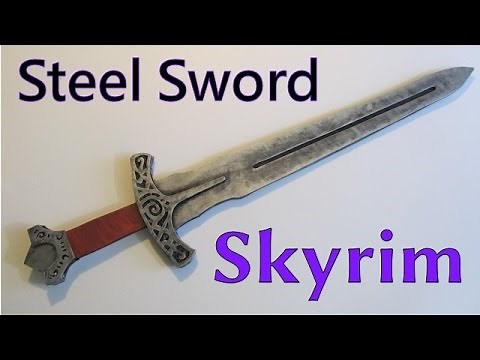 Make the Skyrim Steel Sword