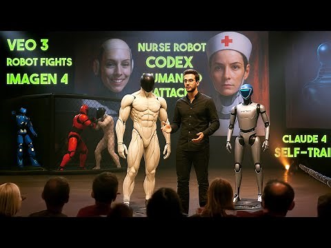 SHOCKING AI That Stunned the World This Month: AI Robot Fights, Nurse Bot, Codex Agent, Veo 3...